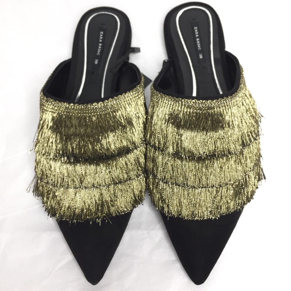 Fringe Mules